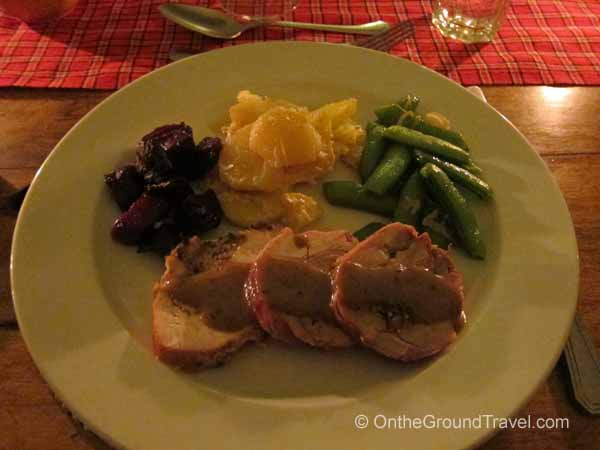 Fantastic dining at Kicheche