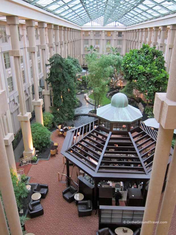 Lobby of Hyatt Regency Greenwich from Trips Around the World