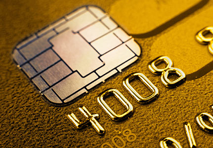 Smart Chip Credit Card - Gold